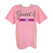 Pre-owned Fabric tops Gucci Vintage , Pink , Dames
