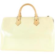 Tweedehands handtas Louis Vuitton Vintage , Yellow , Dames