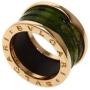 Pre-owned Rose Gold rings Bvlgari Vintage , Black , Dames