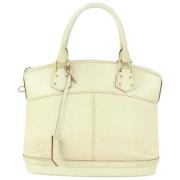 Tweedehands handtas Louis Vuitton Vintage , Beige , Dames