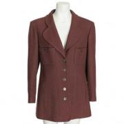 Pre-owned Wool tops Chanel Vintage , Brown , Dames