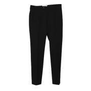 Pre-owned Wool bottoms Maison Margiela Pre-owned , Black , Dames
