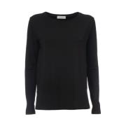 Comfort Fit Longsleeve T-Shirt Le Tricot Perugia , Black , Dames