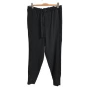 Pre-owned Polyester bottoms Marni Pre-owned , Black , Dames