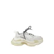 Pre-owned Polyester sneakers Balenciaga Vintage , White , Heren