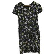 Pre-owned Silk dresses Chanel Vintage , Black , Dames