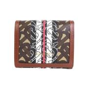 Pre-owned Canvas wallets Burberry Vintage , Brown , Heren