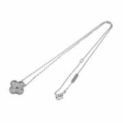 Pre-owned White Gold necklaces Van Cleef & Arpels Pre-owned , White , ...