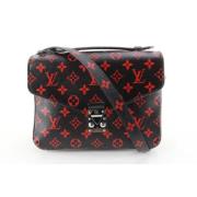 Tweedehands schoudertas Louis Vuitton Vintage , Black , Dames