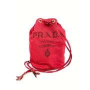 Tweedehands schoudertas Prada Vintage , Red , Dames