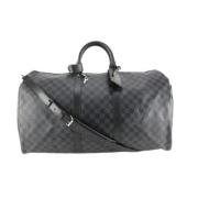 Tweedehands handtas Louis Vuitton Vintage , Black , Dames