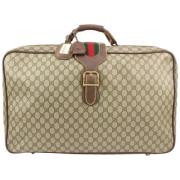 Canvas Gucci Tassen, Tweedehands, Gemaakt in Italië Gucci Vintage , Be...