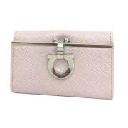 Pre-owned Leather key-holders Salvatore Ferragamo Pre-owned , Pink , D...