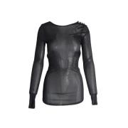 Pre-owned Fabric tops Balmain Pre-owned , Black , Dames