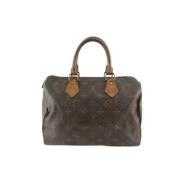 Monogram Speedy 25 Handtas Louis Vuitton Vintage , Brown , Dames