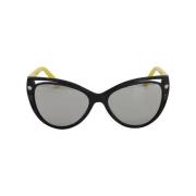 Pre-owned Acetate sunglasses Versace Pre-owned , Black , Dames