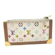 Tweedehands portemonnees Louis Vuitton Vintage , White , Dames