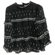 Pre-owned Cotton tops Isabel Marant Pre-owned , Black , Dames