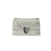 Tweedehands Wit Leer Dior Diorama Dior Vintage , White , Dames