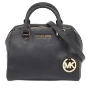 Pre-owned Leather handbags Michael Kors Pre-owned , Black , Dames