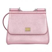 Pre-owned Leather shoulder-bags Dolce & Gabbana Pre-owned , Pink , Dam...