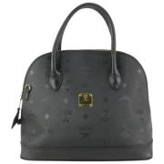 Handtassen voor het eigendom van canvas MCM Pre-owned , Black , Dames