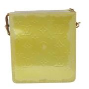 Pre-owned Leather louis-vuitton-bags Louis Vuitton Vintage , Yellow , ...