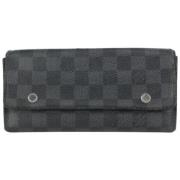 Tweedehands portemonnees Louis Vuitton Vintage , Black , Dames