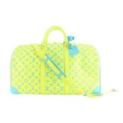 Tweedehands handtas Louis Vuitton Vintage , Yellow , Unisex