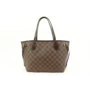 Vintage Boodschappentas Louis Vuitton Vintage , Brown , Dames