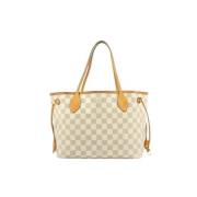 Tweedehands schoudertas Louis Vuitton Vintage , Beige , Dames