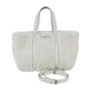 Pre-owned Wool balenciaga-bags Balenciaga Vintage , White , Dames