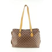 Tweedehands Schoudertas Louis Vuitton Vintage , Brown , Dames