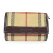 Tweedehands portemonnees Burberry Vintage , Yellow , Dames