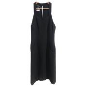 Pre-owned Silk dresses Chanel Vintage , Black , Dames