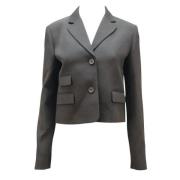 Voldoende wollen bovenkleding Michael Kors Pre-owned , Black , Dames