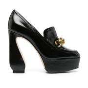 Zwarte Hakken Pumps - Verhoog je Stijl Sergio Rossi , Black , Dames