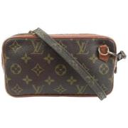 Tweedehands Schoudertas Louis Vuitton Vintage , Brown , Dames