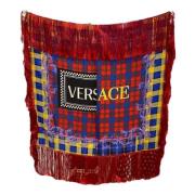 Pre-owned Fabric scarves Versace Pre-owned , Red , Dames