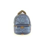 Pre-owned Fabric louis-vuitton-bags Louis Vuitton Vintage , Blue , Dam...