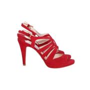 Pre-owned Sandalen Prada Vintage , Red , Dames