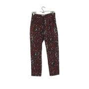Pre-owned Cotton bottoms Isabel Marant Pre-owned , Red , Dames
