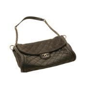 Pre-owned Canvas chanel-bags Chanel Vintage , Brown , Dames