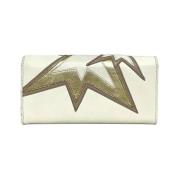 Pre-owned Leather wallets Miu Miu Pre-owned , White , Dames