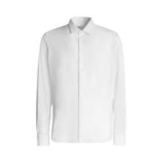 Comfortabele Stijl Oxford Open Overhemd RRD , White , Heren
