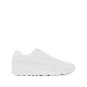 Witte Leren Sneakers Saint Laurent , White , Heren