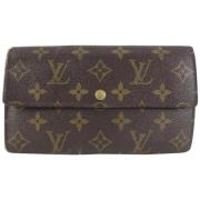 Canvas Portemonnees, Tweedehands, Gemaakt in Frankrijk Louis Vuitton V...