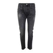 Slim-fit jeans Incotex , Black , Heren