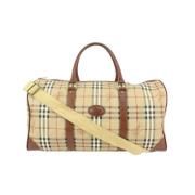 Tweedehands weekendtas Burberry Vintage , Beige , Dames