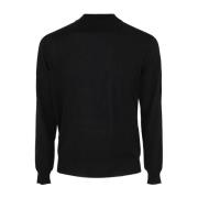 Zwarte Merino Coltrui Filippo De Laurentiis , Black , Heren